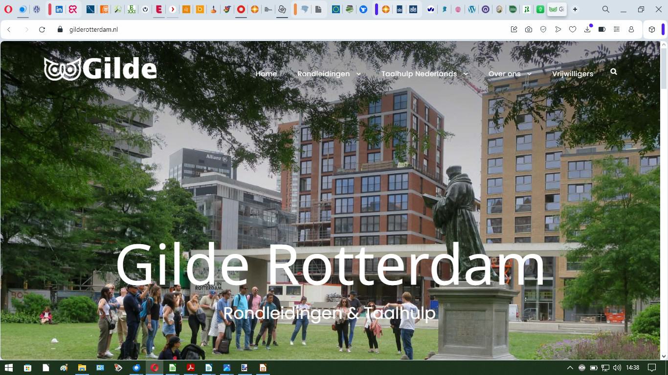 Erasmusweek: 29 oktober: Wandeling “Erasmus en Rotterdam”